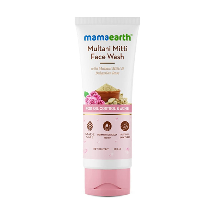 Mamaearth Face Wash Multani MItti 